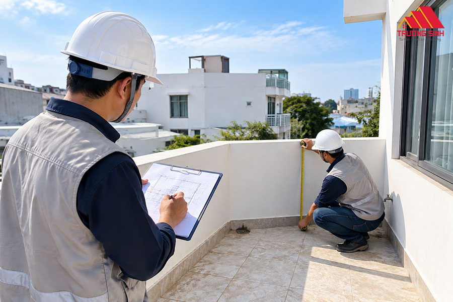 Khảo sát hiện trạng và lên phương án thiết kế